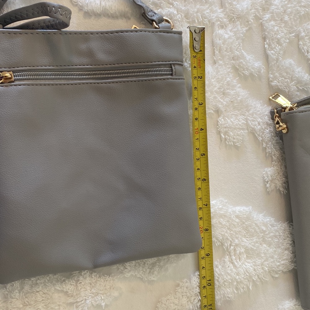 3 piece purse. Grey - Picture 6 of 12